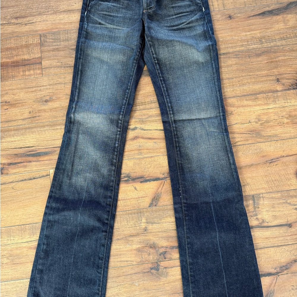 PAIGE Dark Wash Flare Jeans